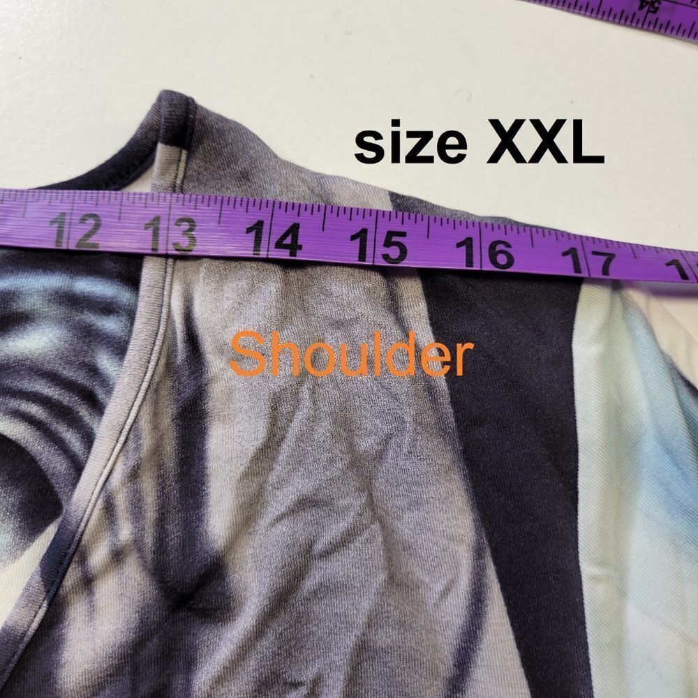 Plus Size Dress, Three Quarter Sleeve Dress -  Size L, Size XXL - NEW! - Picture 14 of 16